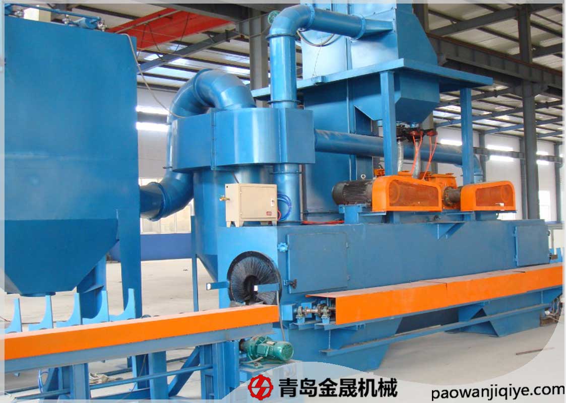 鋼瓶外壁拋丸機(jī)圖